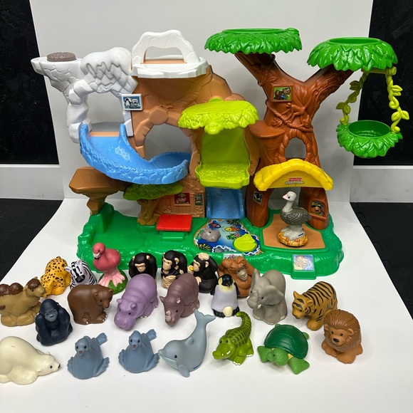 Fisher-Price Other - Little People Zoo Talkers play set with 23 animals